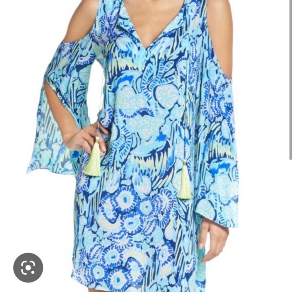 Lilly Pulitzer Benicia Cold Shoulder Dress